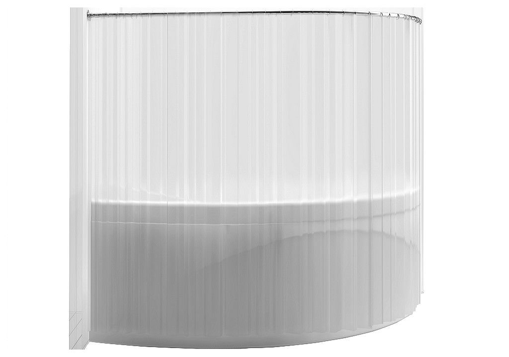 Карниз для ванны Aquanet Jamaica полукруглый 160х100 00152670 - Вид №2