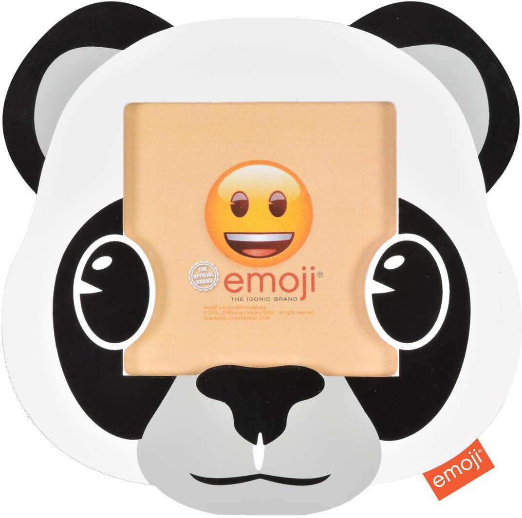 Б0037345 Фоторамка PI09820 Ф/рамка 10*10cm Emoji panda, пластик (6/768) Innova