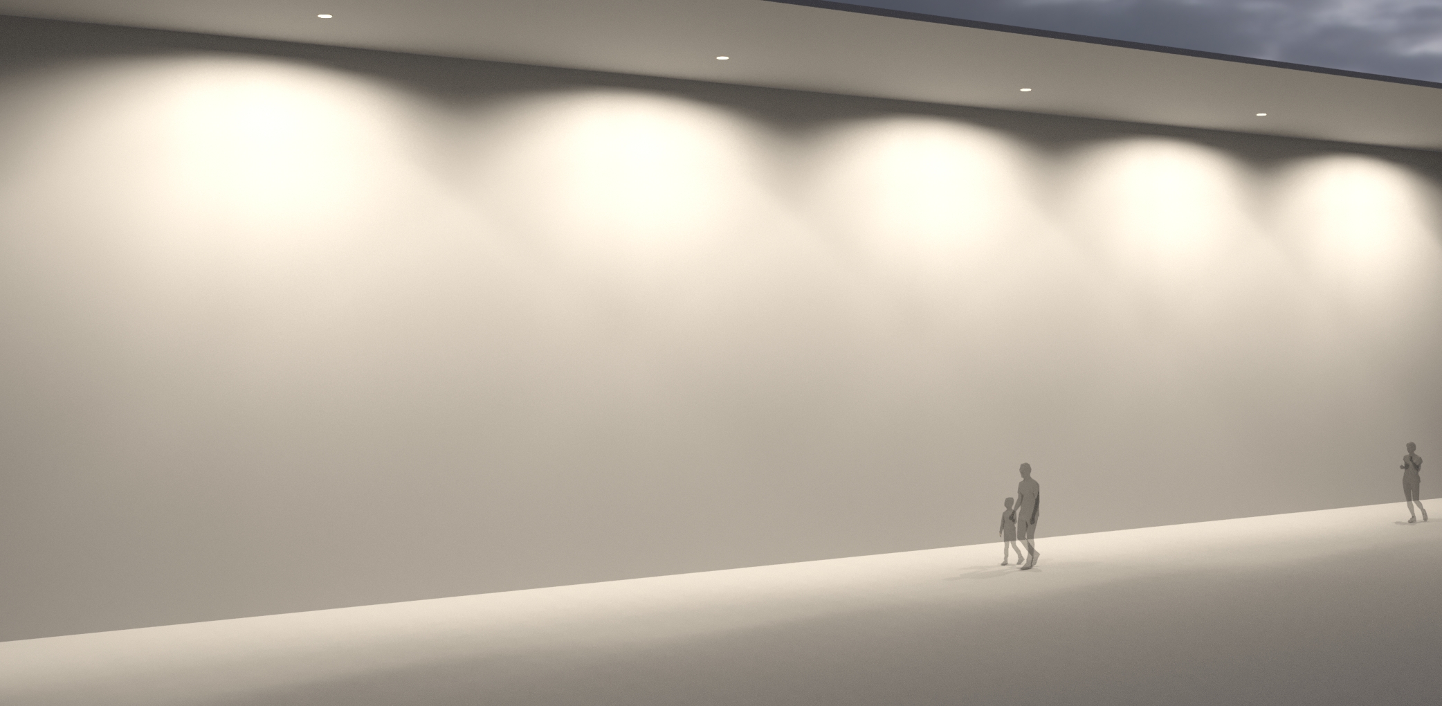 8534519 Встраиваемый в потолок светильник Platek ASTER Large  ASTER Large PRO - 1 COB 3000K Asymmetrical  - Вид №3