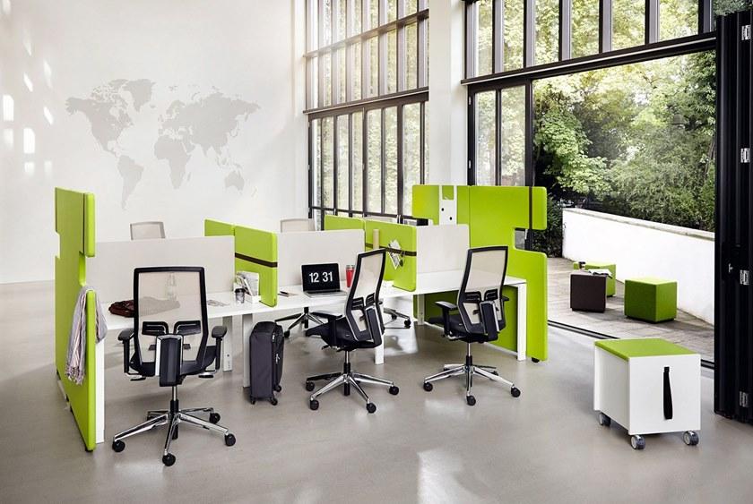 König Neurath Офисный стул 5 спиц с подлокотниками Jet ii sun-id-1486770 - Вид №6