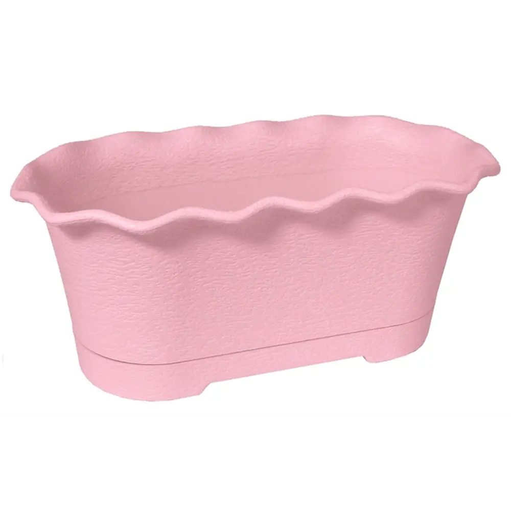 Ящик балконный «Флер» розовый 40 см, пластик Santreyd STLM-2020616