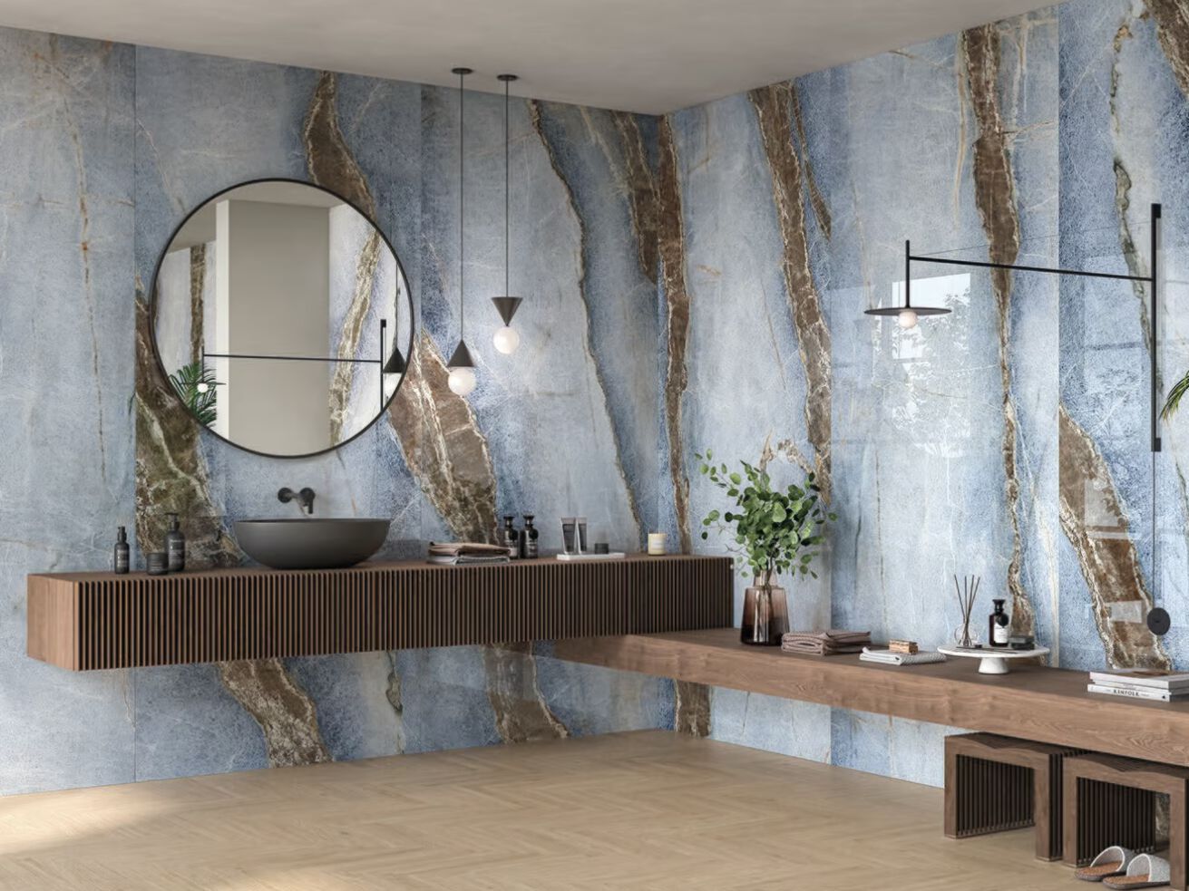 Пол / напольное покрытие из керамогранита с мраморным эффектом Imola THE ROOM ARCH-00073362 - Вид №12