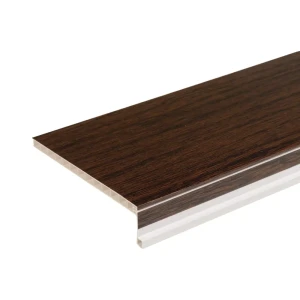 Панель откоса ПВХ 1500x150 мм темный дуб