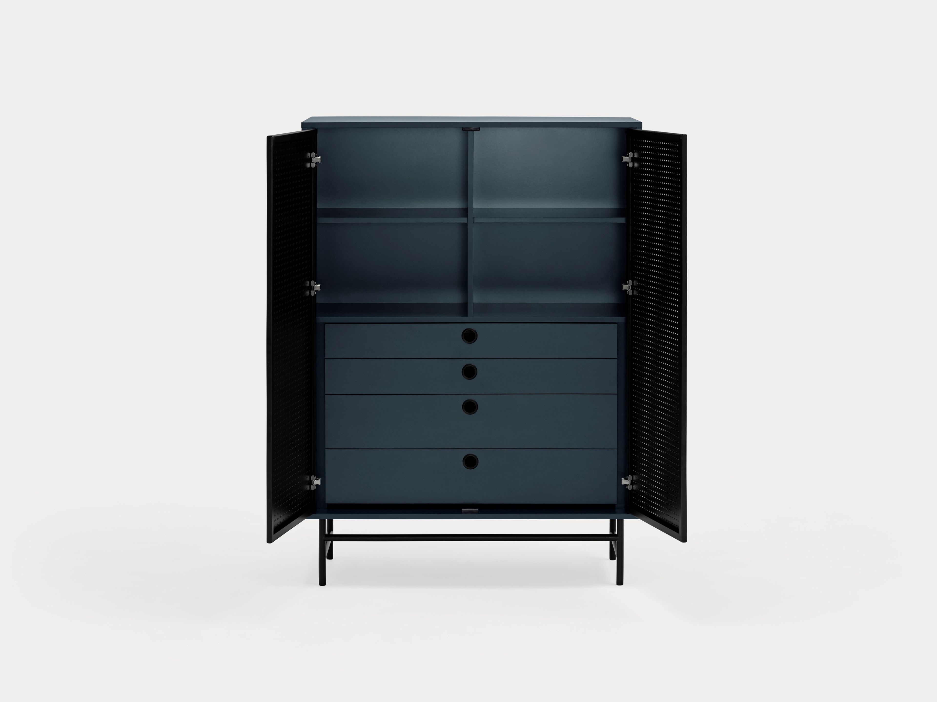 Шкаф из МДФ с распашными дверцами и ящиками TEULAT точка ARCH-00017288 - Вид №8