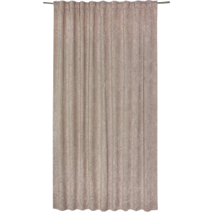 Штора на ленте Stefanie Fossil 200х280 см полиэстер цветы цвет серо-коричневый 82114260 STLM-2063867