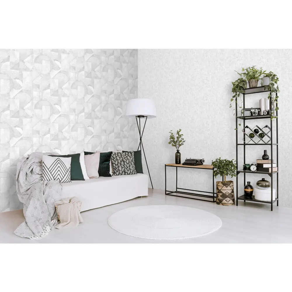 Обои флизелиновые Ateliero Cubus светло-серые 1.06 м AT88194-17 STLM-2008628 - Вид №4