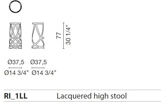 Cappellini Табурет из листового металла sun-id-1414748 - Вид №5