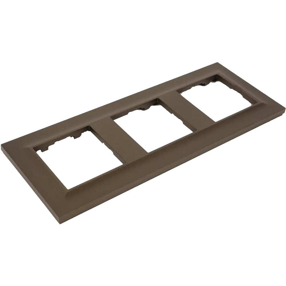 Рамка Legrand Structura на 3 поста в бронзовом металлике 82064628 STLM-0018617 - Вид №2