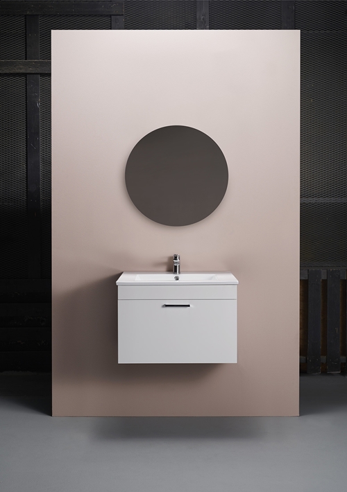 1580012 Go Шкаф Для Умывальника 600 White High Blank Hafa  Белый  - Вид №1