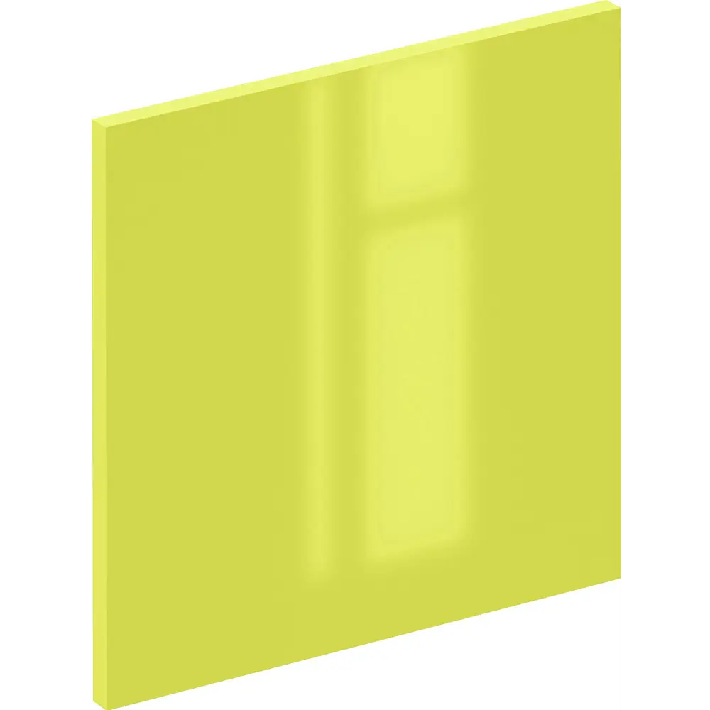 Дверь для ящика Delinia ID Аша 39.7x38.1 см ЛДСП цвет зелёный STLM-2211302