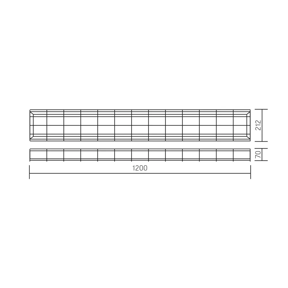 Панель светодиодная Varton 1200/212/70 PRS 42 Вт 1200x212 мм 5000 K IP40 82656339 STLM-2145707  - Вид №8