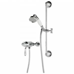 Traditional bathrooms Смеситель для душа с фарфоровой ручкой ASCOT Tbmskit1.exp.bn