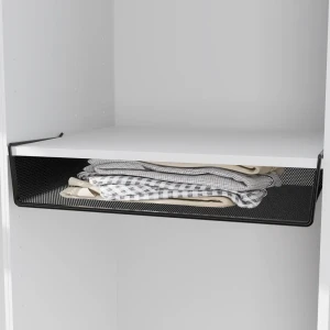 Выдвижная корзина с рамой KONSENSA 56x35.7x12 см цвет черный 89436155 STLM-2103736