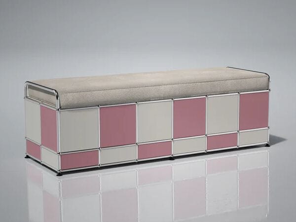 Стальная скамья USM TESSELLATE ARCH-00000624