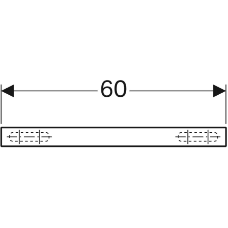 841961000 Настенная полка Geberit iCon Geberit  - Вид №18