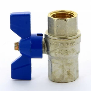 Кран шаровой ВВ EVOLUTION бабочка F.I.V. 1/2"