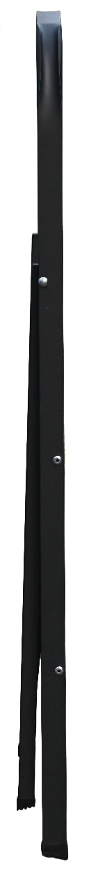 Стремянка c широкими пластиковыми ступенями MKP 802 ALUMET  - Вид №4