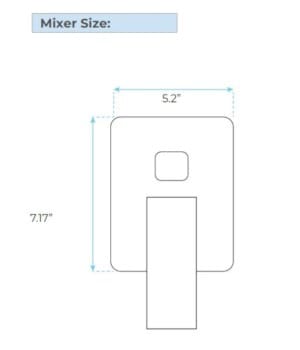 Встраиваемый душевой набор Fontana Showers FS9615 ARCH-00046065 - Вид №3