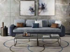 Reflex 3-х местный модульный диван из ткани Adone