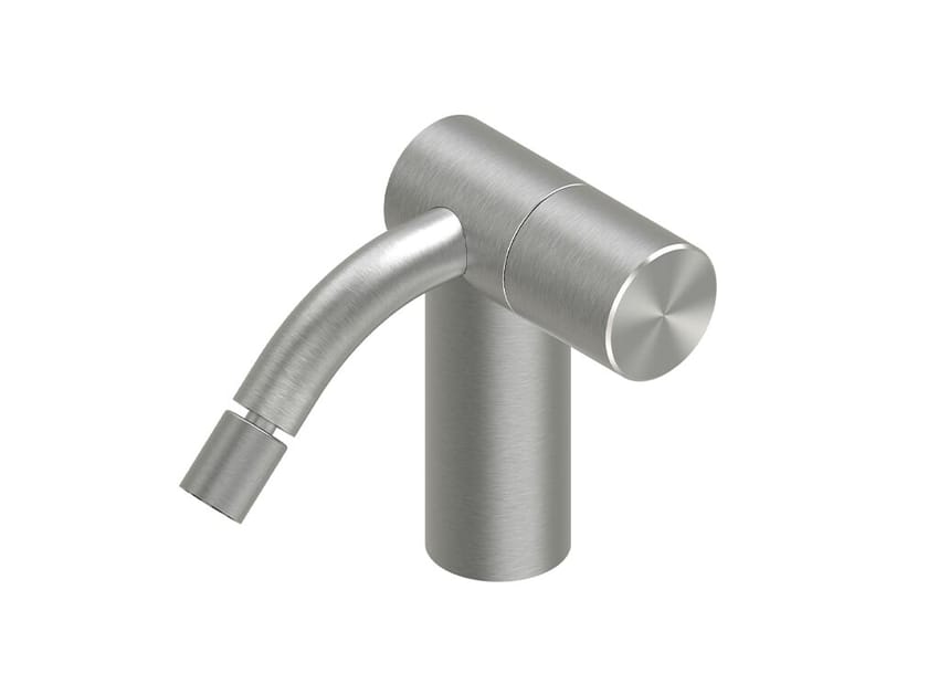 Стальной прогрессивный смеситель для раковины с поворотным горлышком Quadrodesign Hum ARCH-00150751