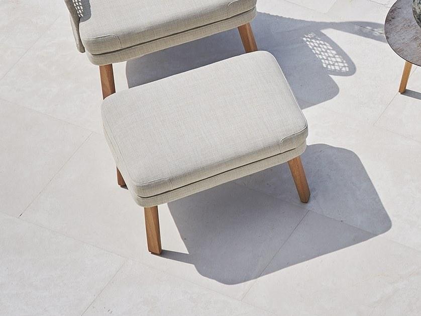 Varaschin Прямоугольный садовый пуф из ткани Emma 236p - Вид №2