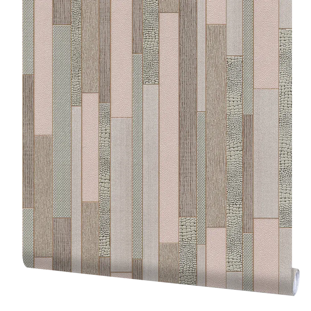 Обои виниловые Плитка коричневые 0.53 м 0208-2 Santreyd STLM-2098883