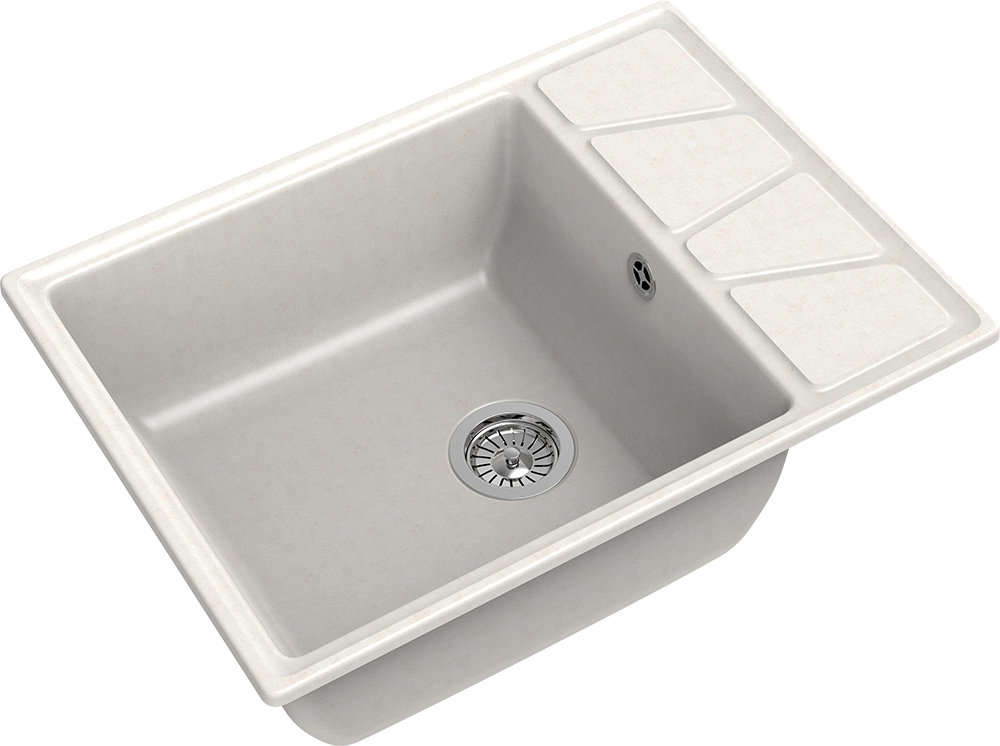 Кухонная мойка Искусственный камень VERTEX S195 GranFest V-680L-S195 - Вид №2