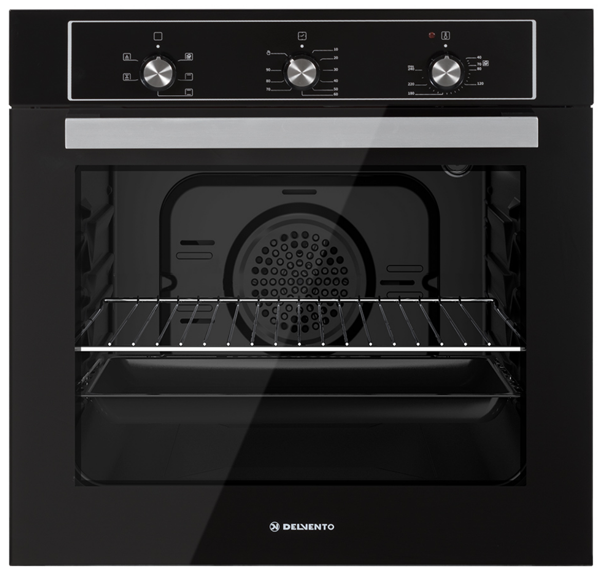 9057821 Электрический духовой шкаф Delvento V6EB16001 черный STDN-0037105