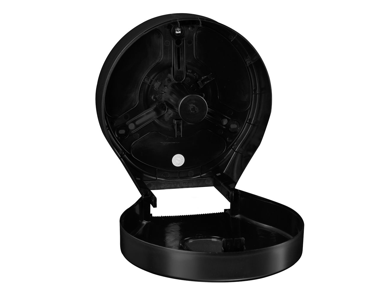 BEC101 Держатель рулона туалетной бумаги ONE, пластик АБС, черный Merida  - Вид №3