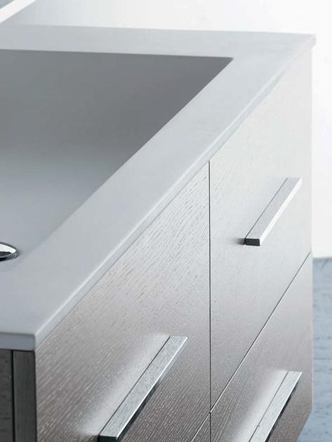 LASA IDEA Настенная тумба под умывальник с ящиками Thais sun-id-1461447 - Вид №2