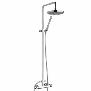 18147 Tермостатический смеситель для душа, внешний, колонка, девиатор, гибкий и душ EFFEPI RUBINETTERIE Z-Uno