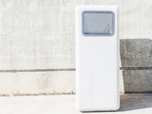 Стойки для мусора из армированного волокном бетона