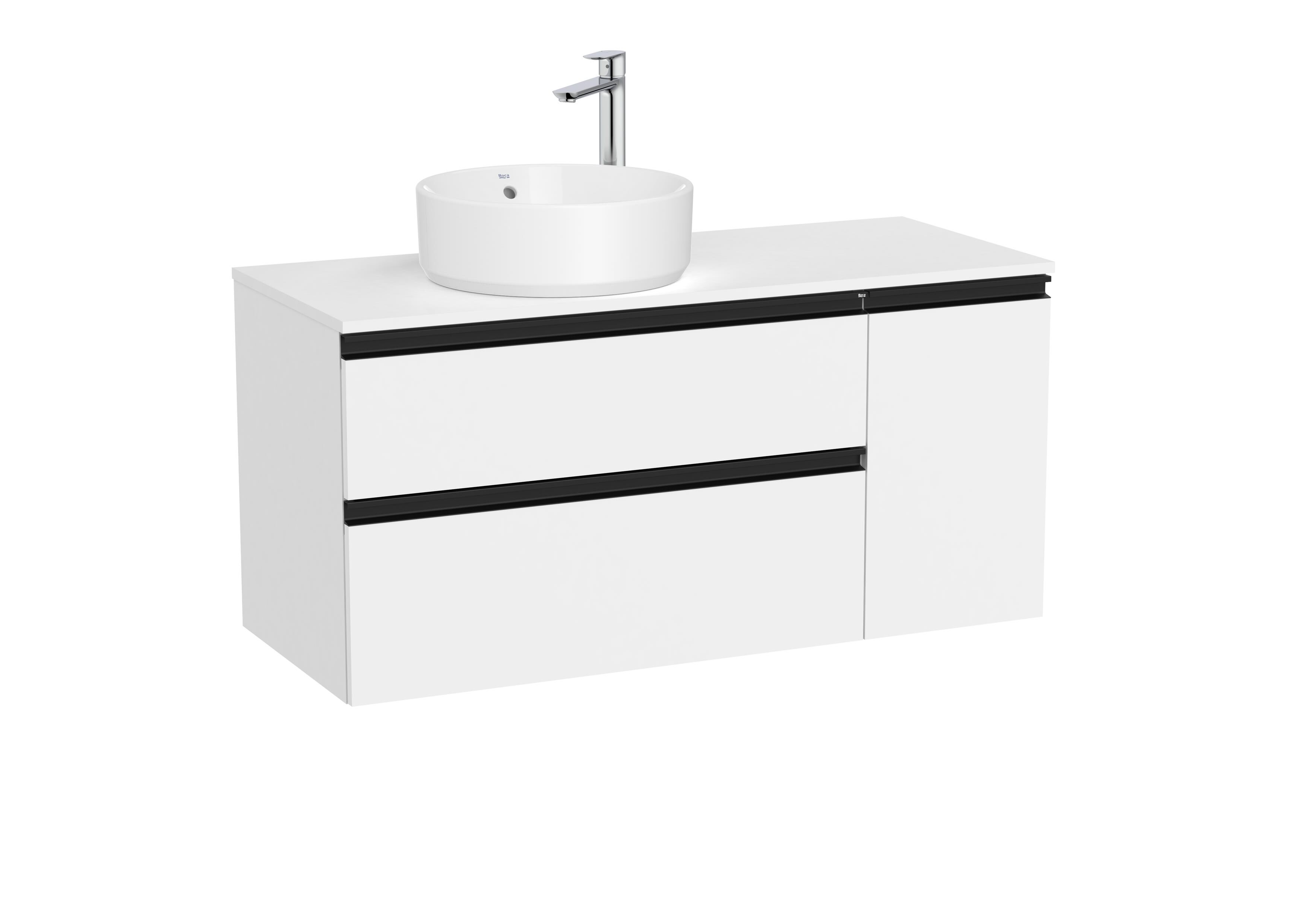 Деревянный умывальник с ящиками и дверцами Roca The Gap ARCH-00089427 - Вид №3