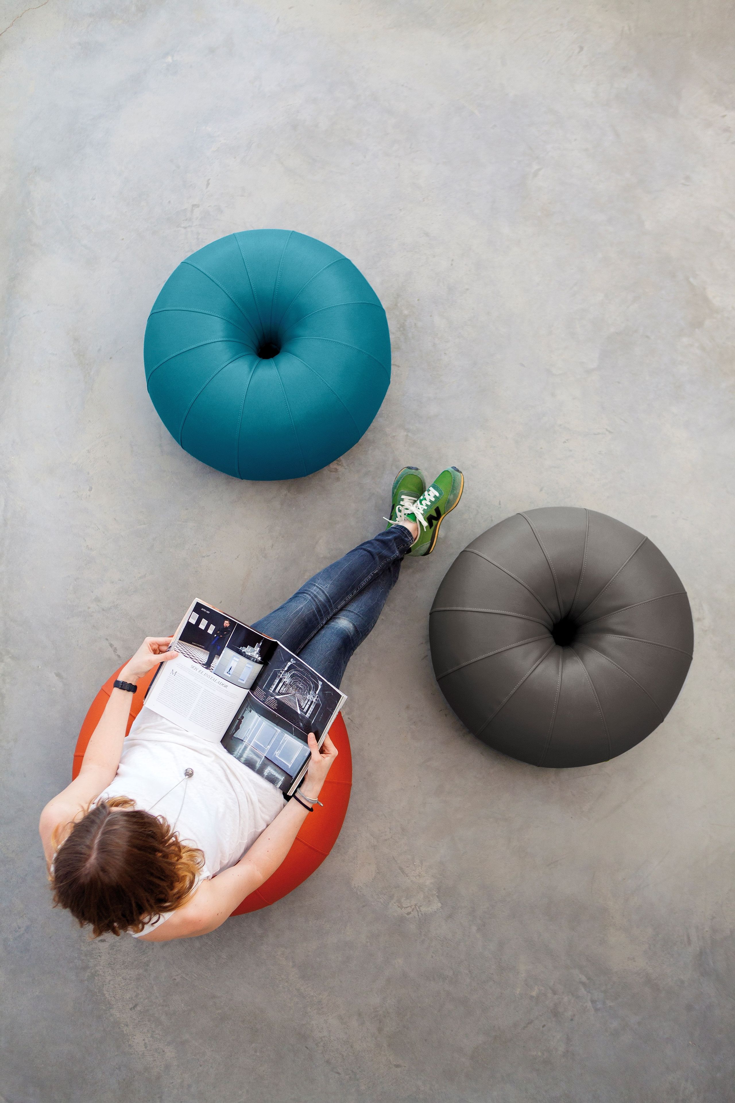 Круглый садовый пуфик OGO MANDARINA ARCH-00090715 - Вид №7