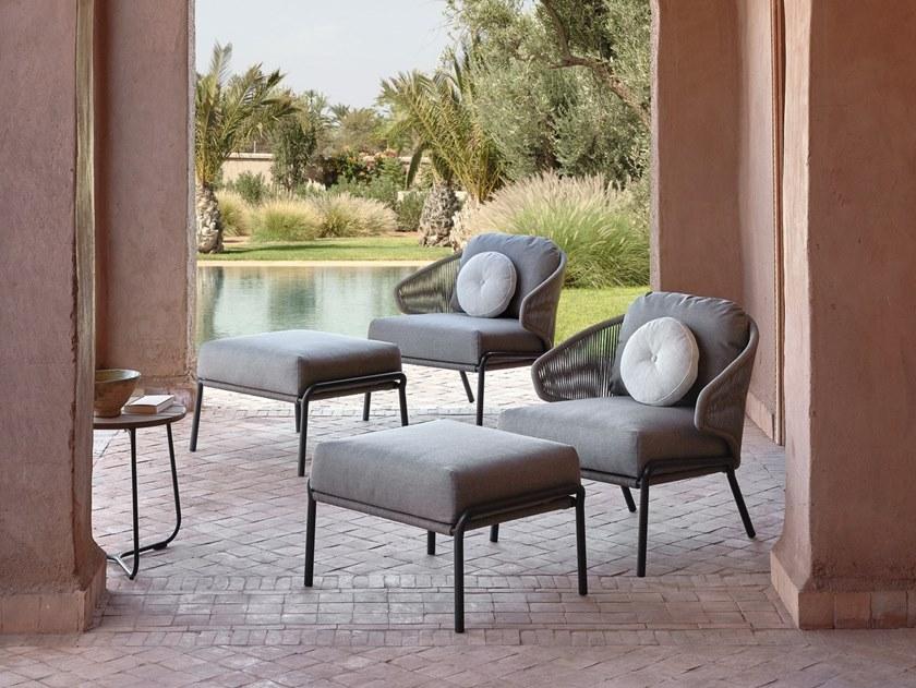 MANUTTI Прямоугольная подставка для ног из ткани Radius Fr87m - Вид №2