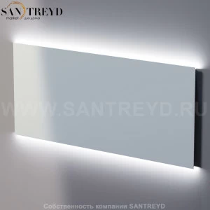 Agape NUDO LED Прямоугольное горизонтальное зеркало с LED подсветкой: длина 180 см, высота 80 см ASPE1808