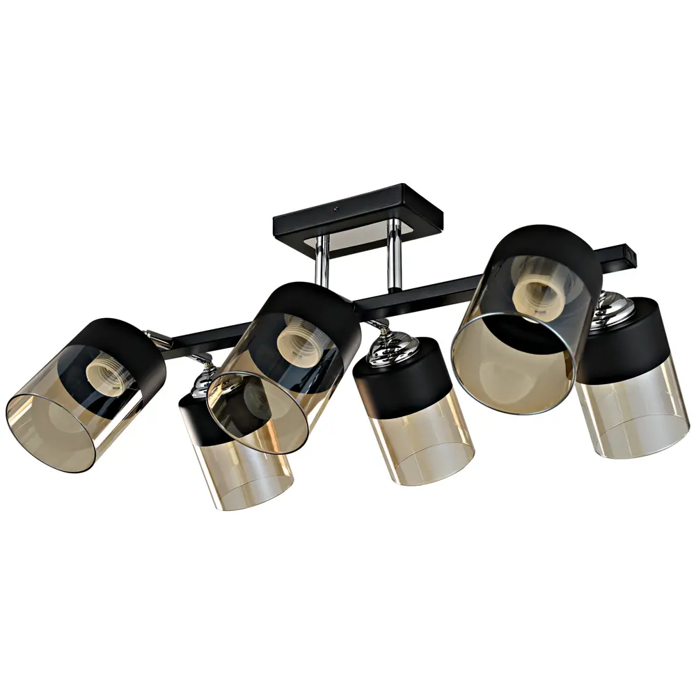 Плафон для люстры KREAFORTA Vereya E27 цвет черный STLM-2191611 - Вид №10