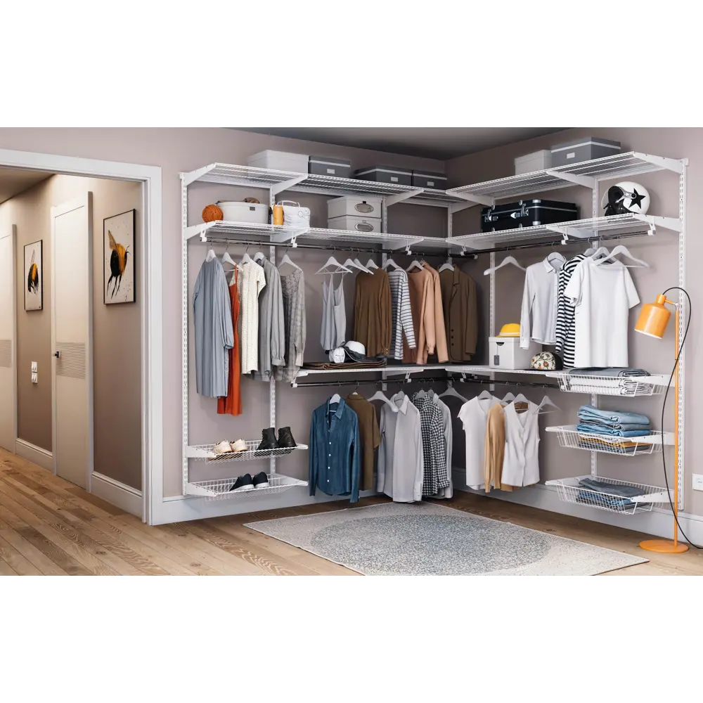 Стойка навесная Larvij 16 см сталь цвет белый STLM-2123026 - Вид №5