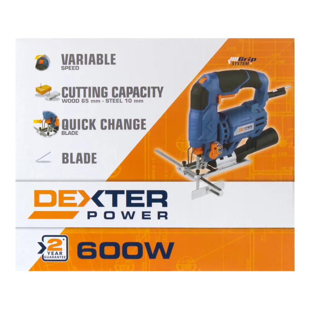 Лобзик Dexter Power NC600JS, 600 Вт STLM-2140291 - Вид №5