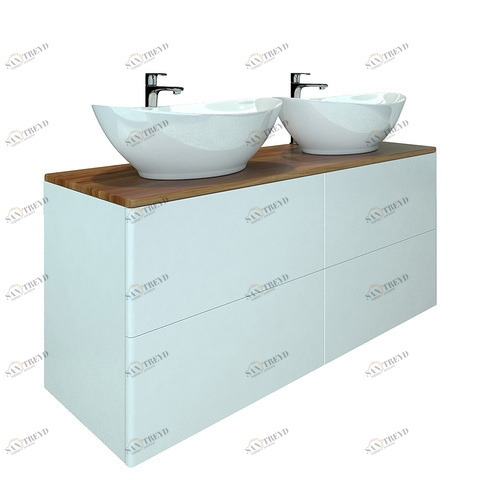 Orange Ot-130TuWOOD Тумба подвесная Otto без раковин. Хром sun-id-1516914