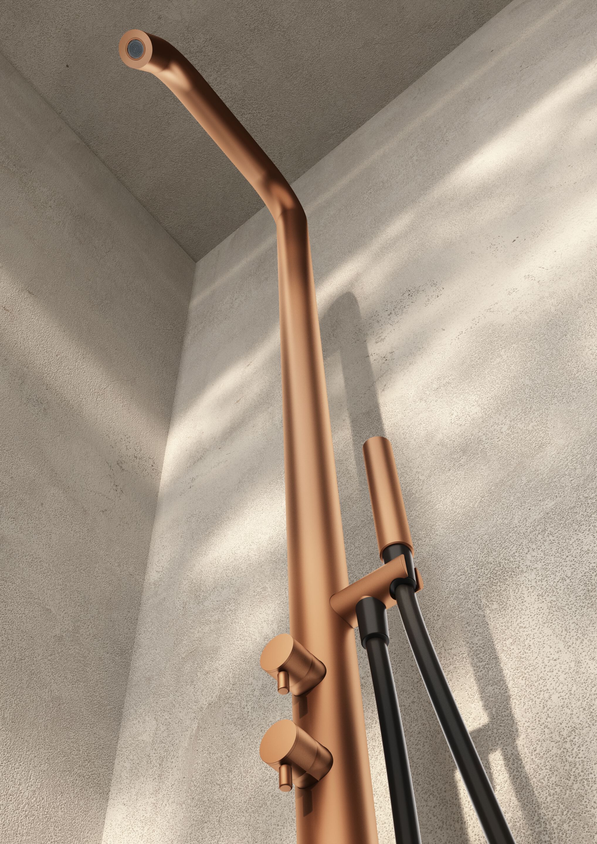 Напольная душевая колонна из нержавеющей стали Fir Italia Outdoor Indoor Showers ARCH-00101509 - Вид №1