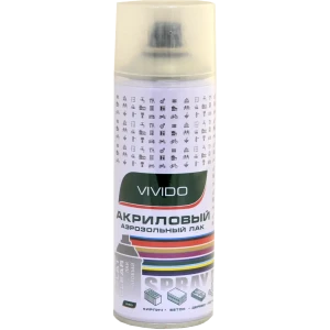 Лак аэрозольный Vivido матовый
