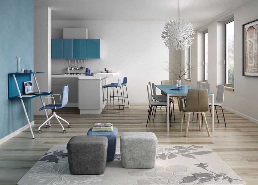 Leyform Приставной стул из дерева и ткани с подлокотниками Zerosedici sun-id-1371788 - Вид №2