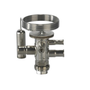 Danfoss TUA/TUAE — Клапаны терморегулирующие со сменными клапанными узлами TUA Корпус клапана с элементом термостат 068U2201  - Вид №4