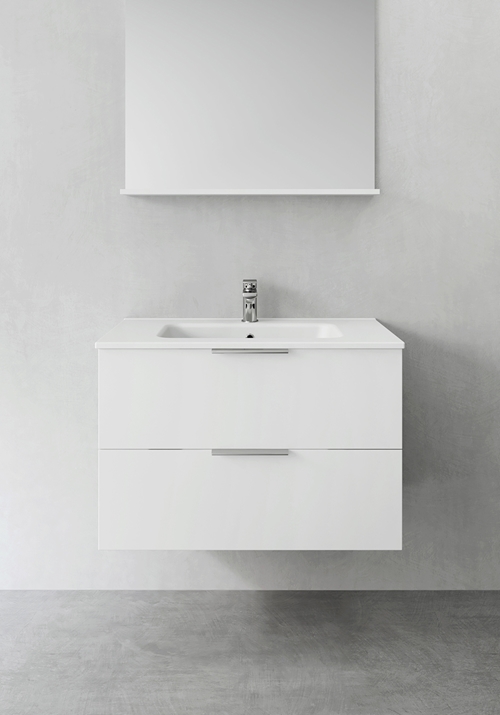 1390207 Шкаф Для Умывальника Vitblank 800 Hafa  Белый 