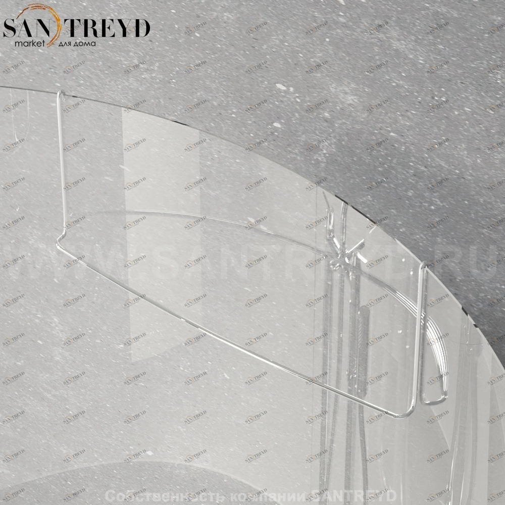 Металлический полотенцедержатель CHIOCCIOLA хром Agape ADOC0204S