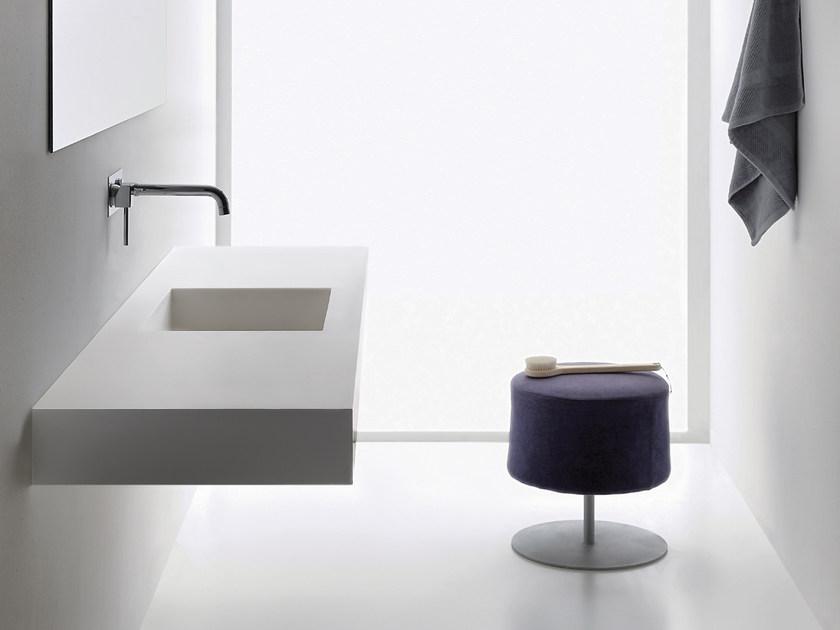 Ponte Giulio Умывальник с одной консолью из hi-macs® Standard B46cnm23-24-25 - Вид №1