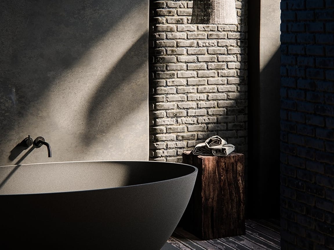 Овальная ванна в центре комнаты COCOON Maison ARCH-00106360 - Вид №14