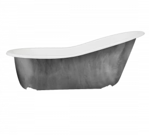 Gentry Home Bexley Cast iron bathtubs with feet Серебряный лист GH102233