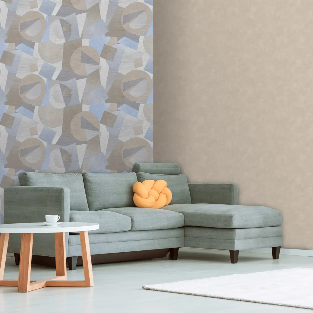 Обои флизелиновые Deco-Deco Forma бежевые 1.06 м DD6012-03 Santreyd STLM-2061506 - Вид №3